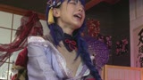 またがって腰を振る巨乳コスプレイヤー騎乗位 4時間2