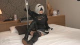 またがって腰を振る巨乳コスプレイヤー騎乗位 4時間8