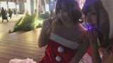 【クリスマスナンパ×なっちゃん編】恥ずかしがり屋なキャンギャル美女サンタは先輩のエロさに驚きながら憧れ自分も積極的にっ！！騎乗位ライドでトナカイさんの肉棒ツノを味わうｗｗｗ0