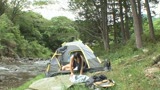 夏休みキャンプ場管理人による日焼け美少女野外わいせつ映像22