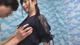 新宿で見つけた心優しい巨乳の人妻さん　童貞くんのオナニーのお手伝いのつもりがセックス練習ってことで素股していてヌルっと入って筆おろし！？　222