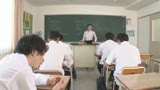 声が出せない絶頂授業で10倍濡れる人妻教師 古川祥子 50歳5