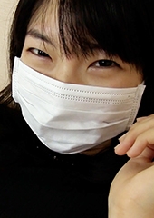 黒髪マスク美女⁉2度目のAV出演で身バレ覚悟の顔出しSEX！