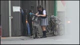 自転車の椅子に媚薬を塗られ通学路でも我慢できずサドルオナニーをするほど発情しまくる女子校生３29