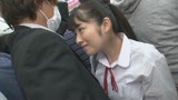 唾液ダラダラ接吻痴漢 2 オヤジを虜にするほど密着して舐めまくる痴女子○生0