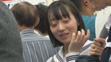 ショートカットJ○痴漢 髪わし掴みバックでガン突かれアヘ顔でイキまくる純粋少女11