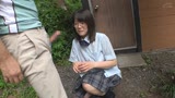 汗ばむ身体。べとべとした夏セックス。おっとり巨乳Ｊ〇野外連れまわし愛玩ペット15