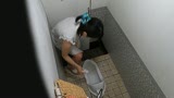 夏都内某公園　公衆トイレ盗撮オナニー1/