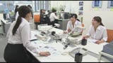 巨乳女子社員 年末ノーブラ羞恥業務3