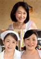 働くおばさんAVデビュー　高松みどり 50歳 / 柚木しほ 50歳 / 三峰かずこ 48歳