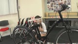 ＳＯＤ女子社員 噴射式２穴交互挿入アクメ自転車がイクッ！　新車発表会の実験台となりイキまくった、２名の女子社員14