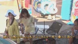 子供会の集まりで海水浴に来ていた水着ママたちがマジックミラー号で大乱交18