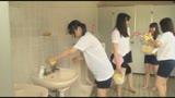 素手・素足・ハーパン体操着で小便まみれの男子便所を掃除するトイレの○○生が大人ち○ぽに出逢ったら。6