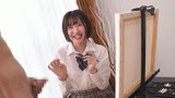 激シコ制服美少女が挑戦！？おち〇ぽデッサン！あなたのオマ〇コに挿れて欲しいデカチンを描いてくださいｗ3