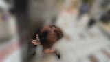 素人美少女とリモコンバイブお散歩9ー黒パンストOL編ー「もう我慢できません…//」23