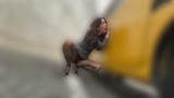 素人美少女とリモコンバイブお散歩9ー黒パンストOL編ー「もう我慢できません…//」5